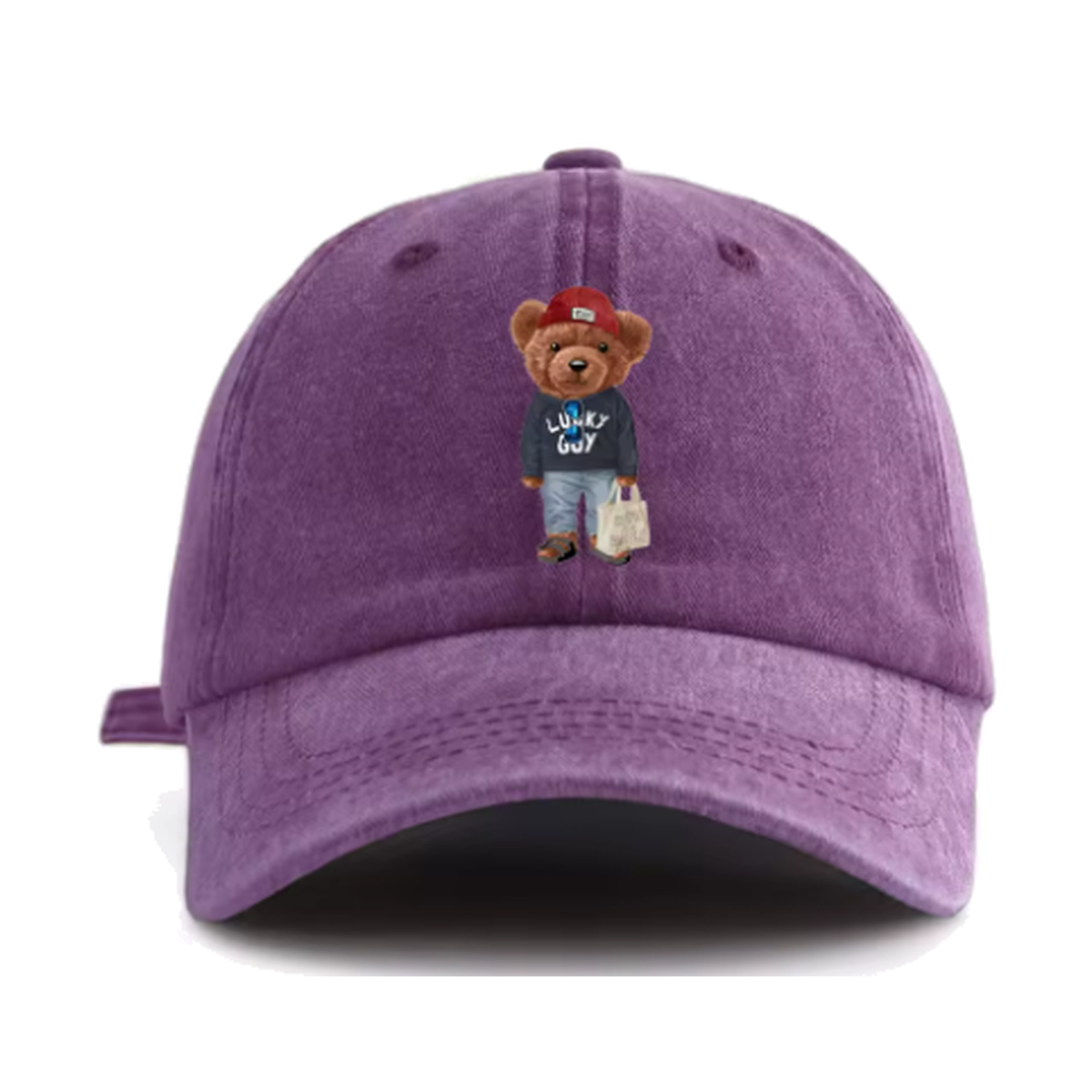 Lucky Bear Cotton Cap