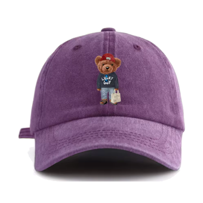 Lucky Bear Cotton Cap