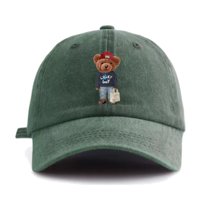 Lucky Bear Cotton Cap