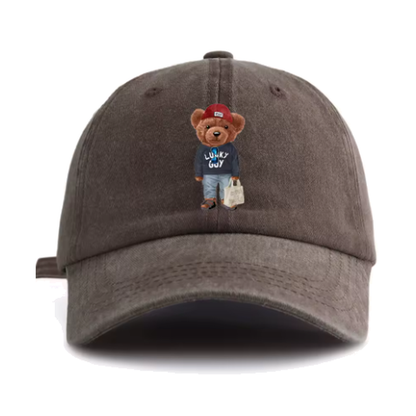 Lucky Bear Cotton Cap