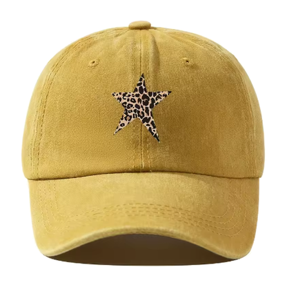 Leopard Star Cap