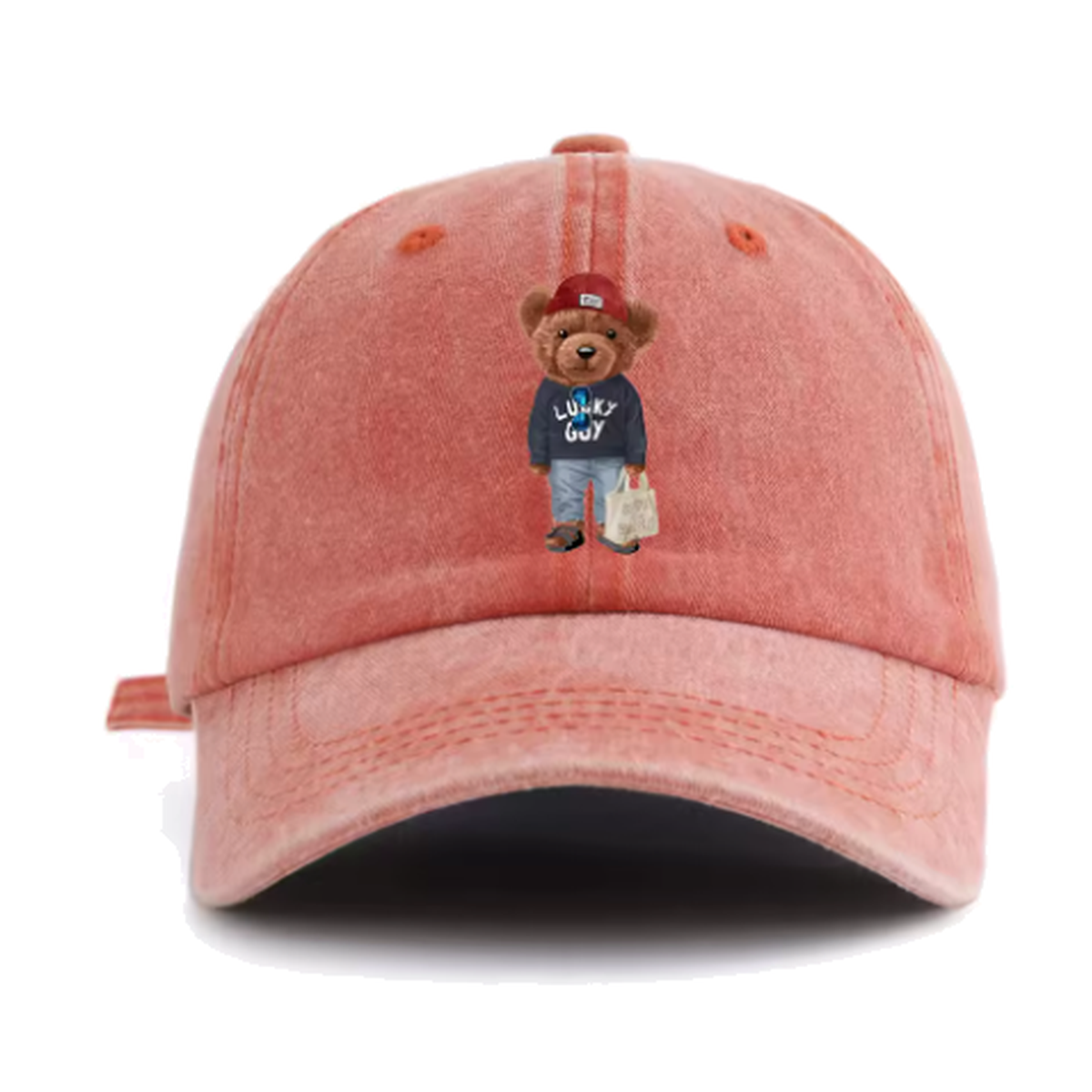 Lucky Bear Cotton Cap