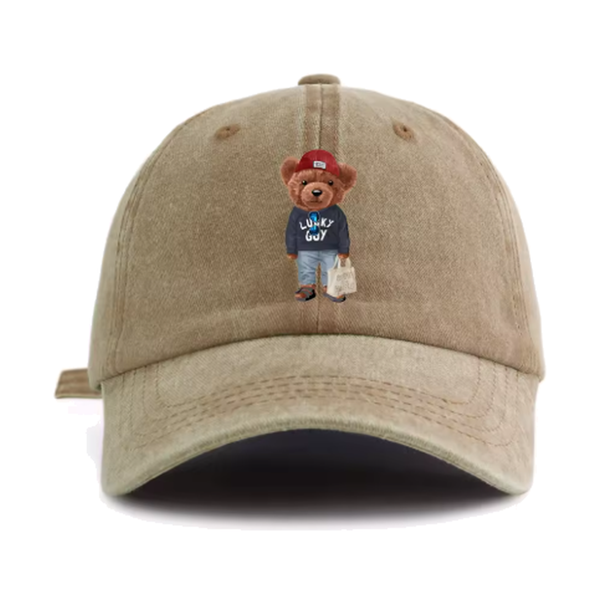 Lucky Bear Cotton Cap