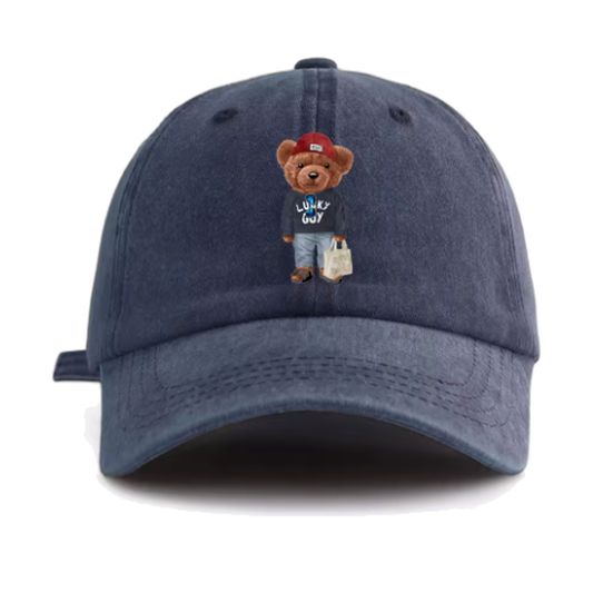 Lucky Bear Cotton Cap