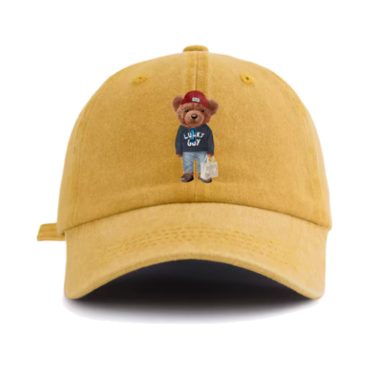 Lucky Bear Cotton Cap