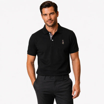 Sophisticated Placket Polo