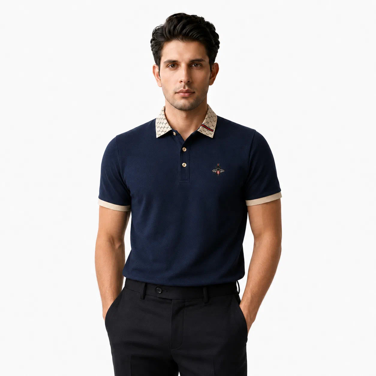 Elite Crest Emblem Polo