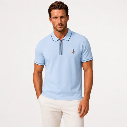 Half-Zip Polo Shirt
