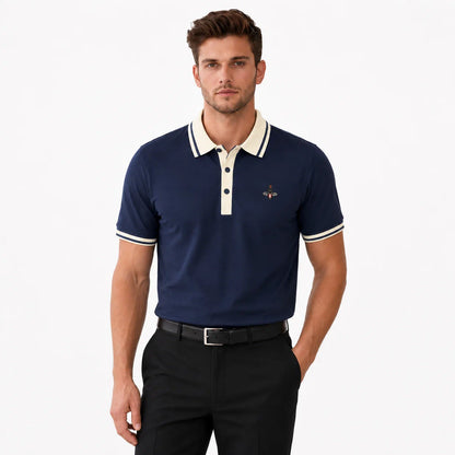 Signature Tipped-Trim Polo