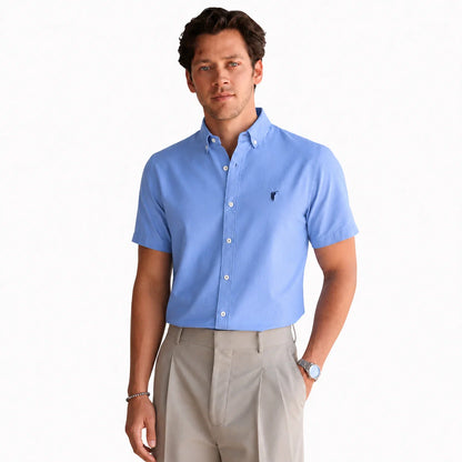Short-Sleeve Button-Down Shirt