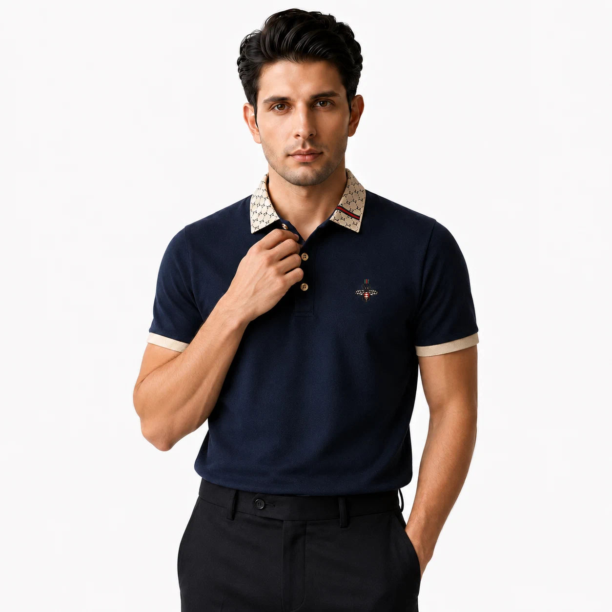 Elite Crest Emblem Polo