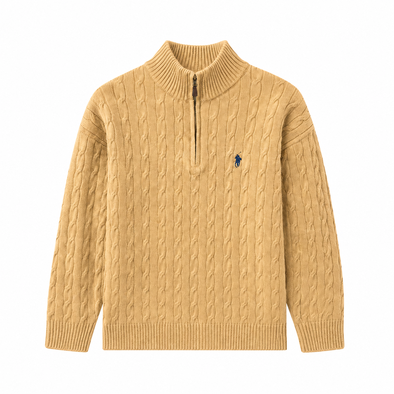 Long-sleeve polo shirt