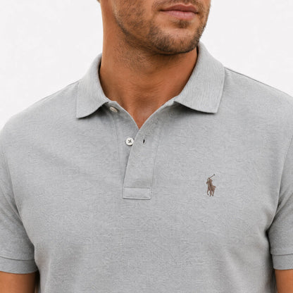 Clean Embroidered Polo Shirt