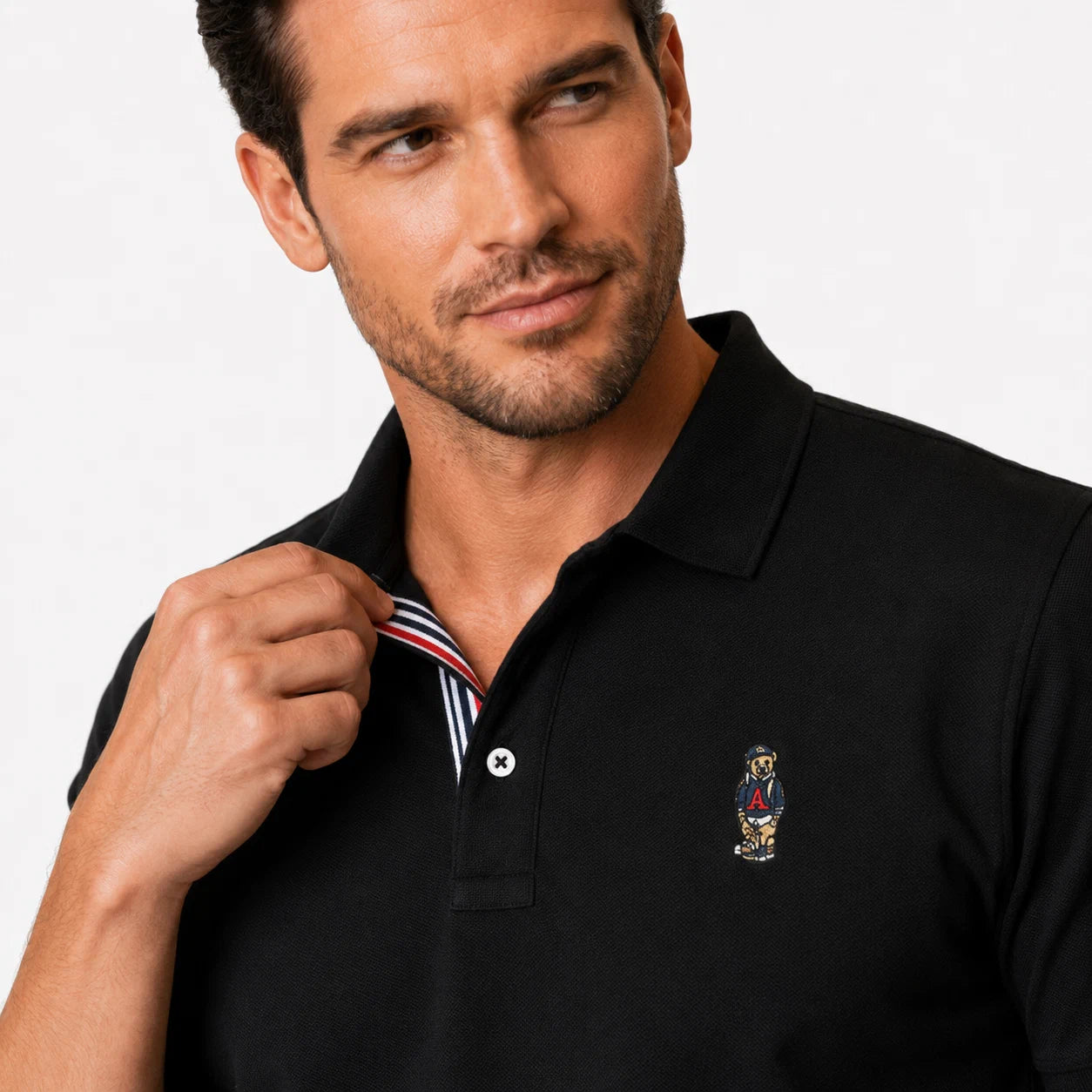 Sophisticated Placket Polo