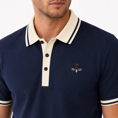 Signature Tipped-Trim Polo