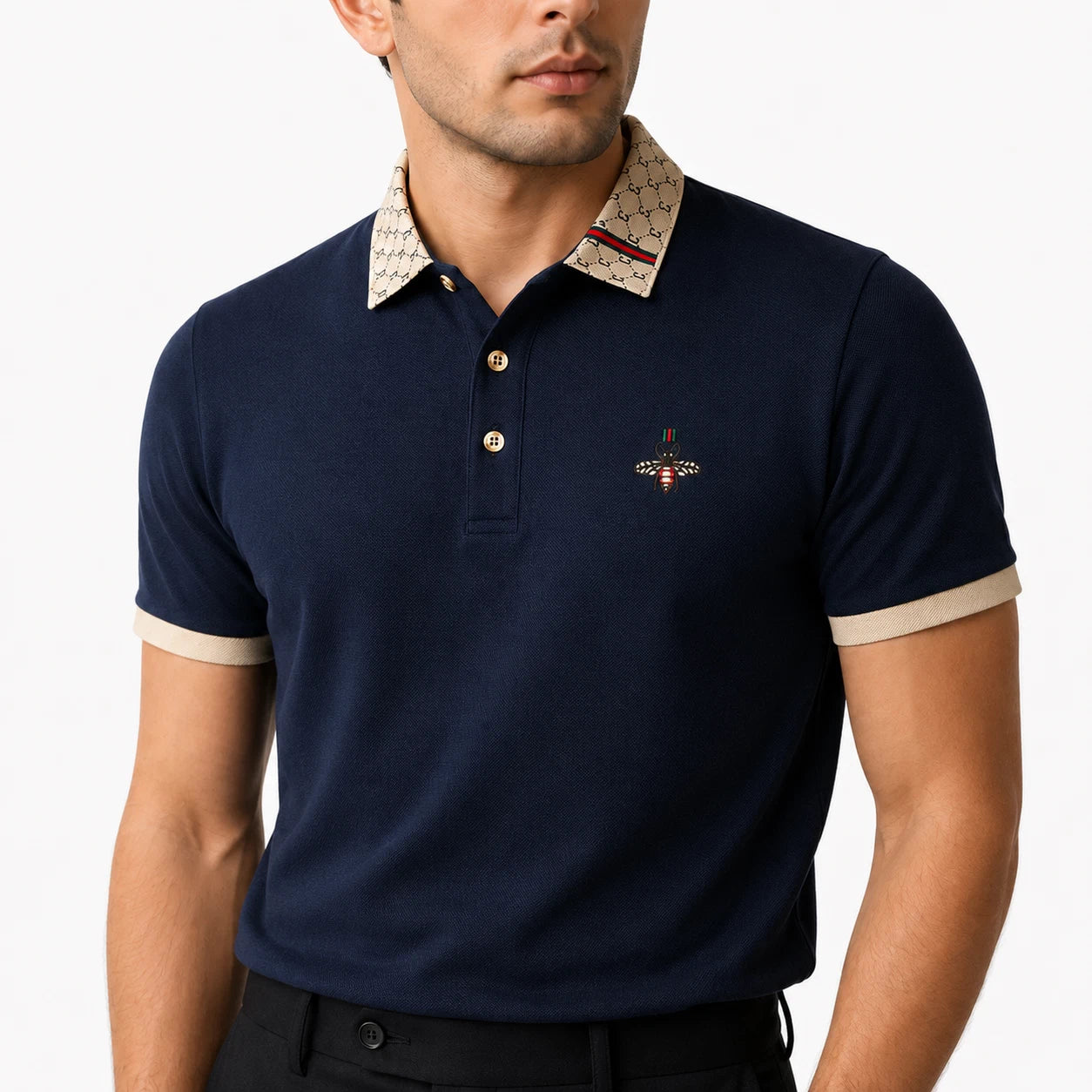Elite Crest Emblem Polo