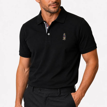Sophisticated Placket Polo