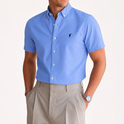 Short-Sleeve Button-Down Shirt