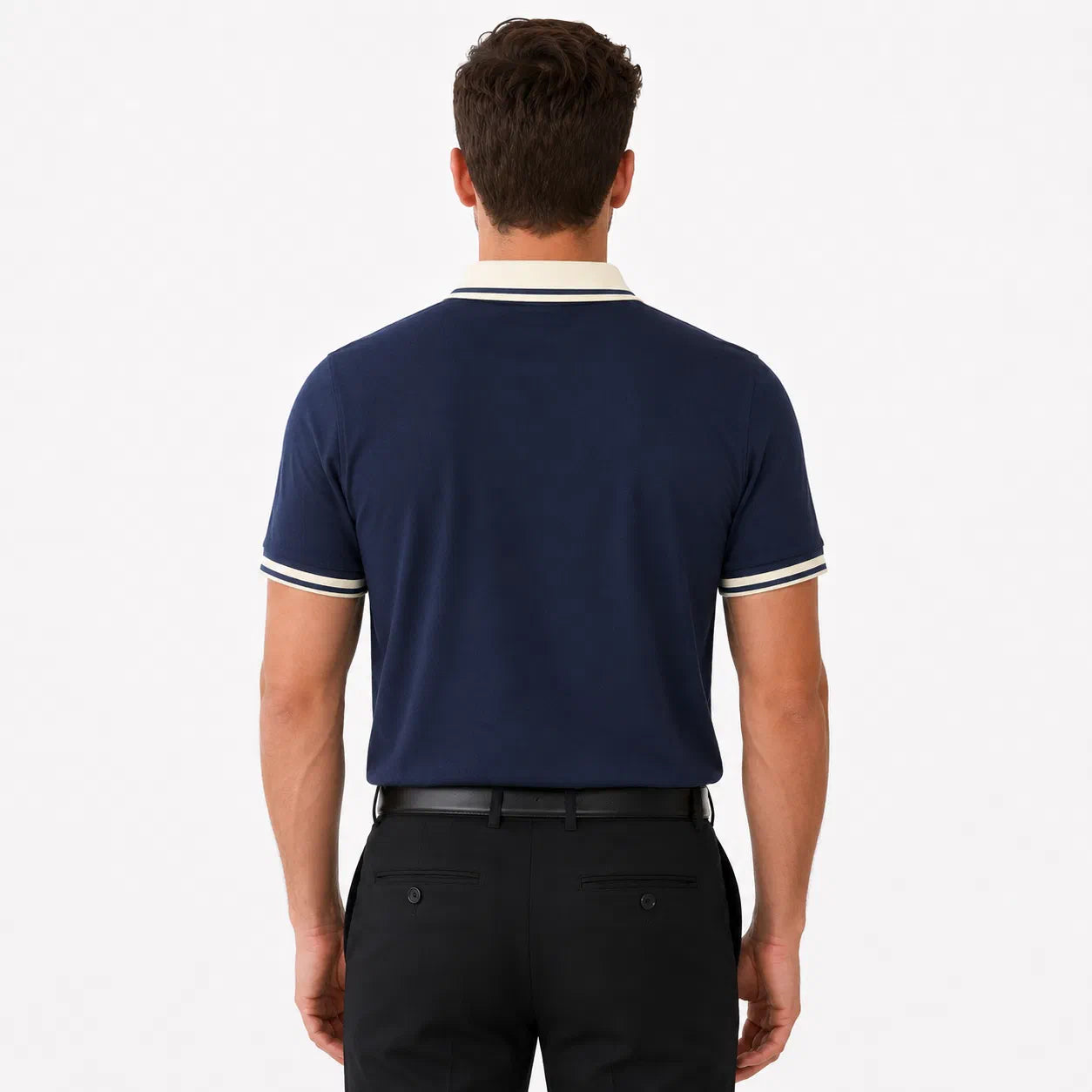 Signature Tipped-Trim Polo