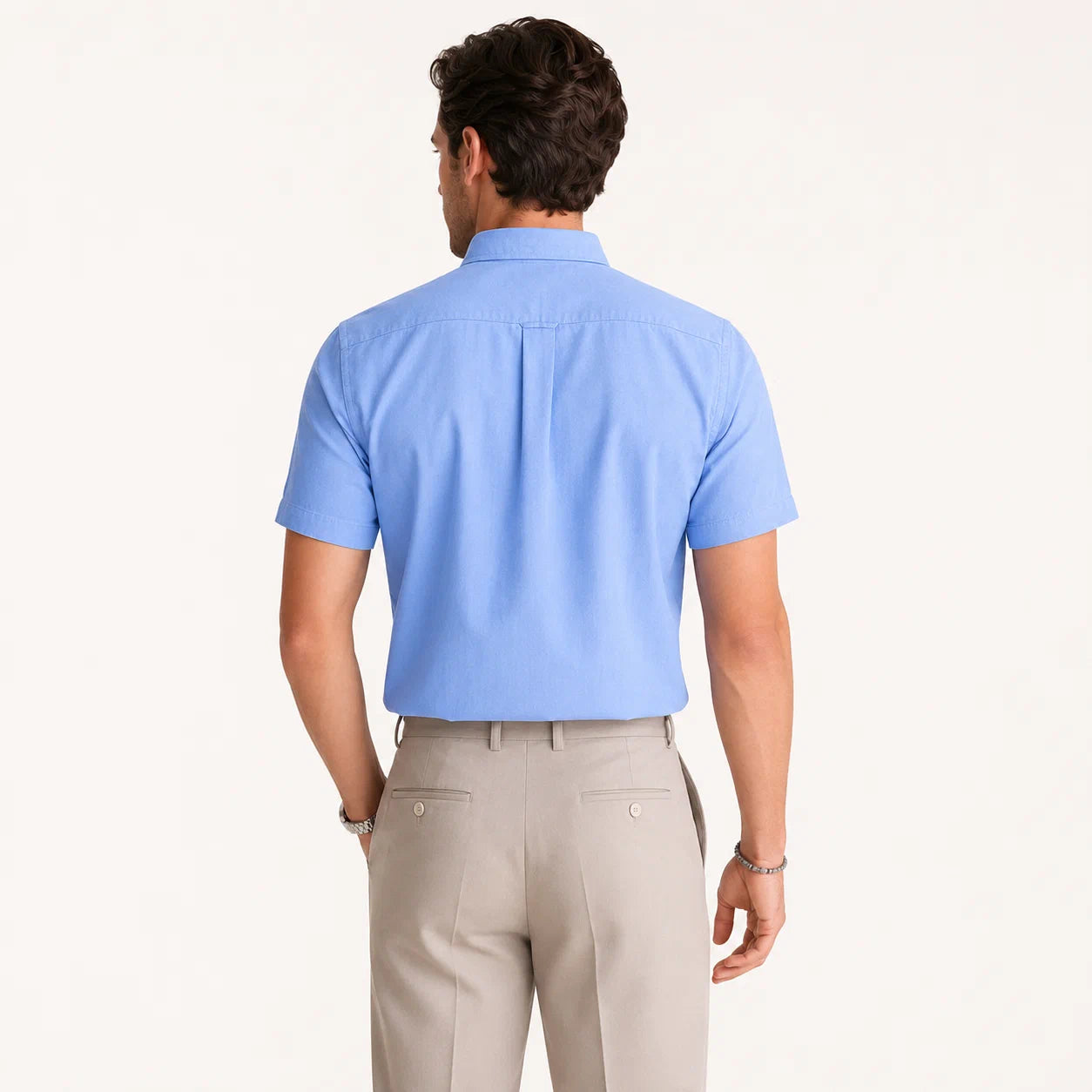 Short-Sleeve Button-Down Shirt