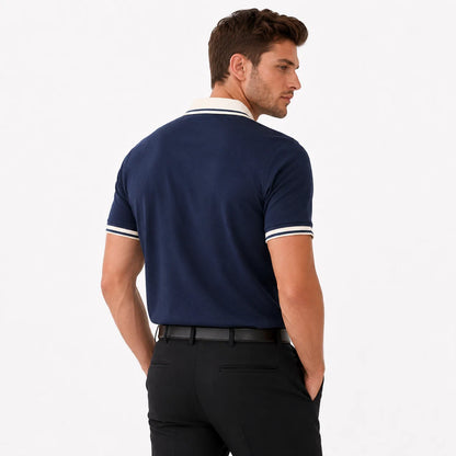 Signature Tipped-Trim Polo