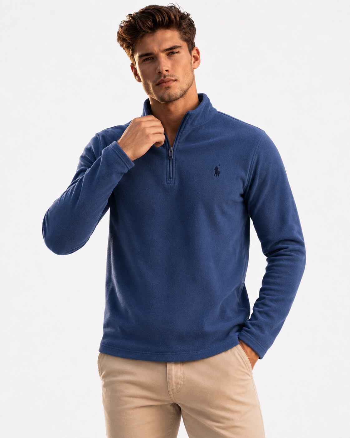 Quarter-Zip Fleece Pullover