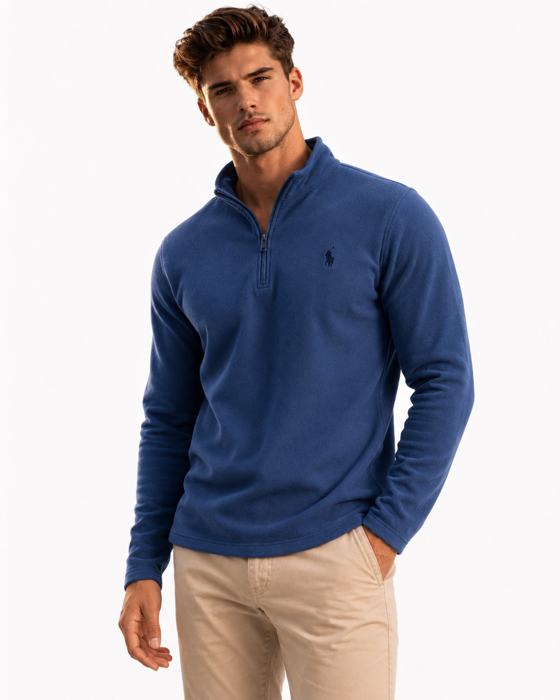 Quarter-Zip Fleece Pullover