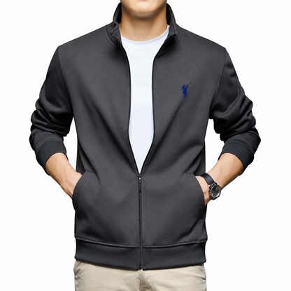 Zip Bomber Polo Jacket