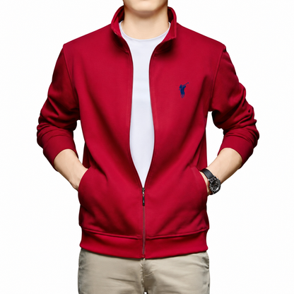 Zip Bomber Polo Jacket