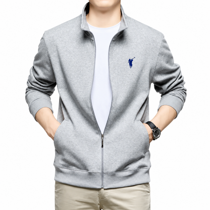 Zip Bomber Polo Jacket