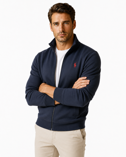 Zip Bomber Polo Jacket