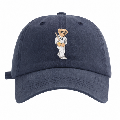 Tennis Bear Washed Cap
