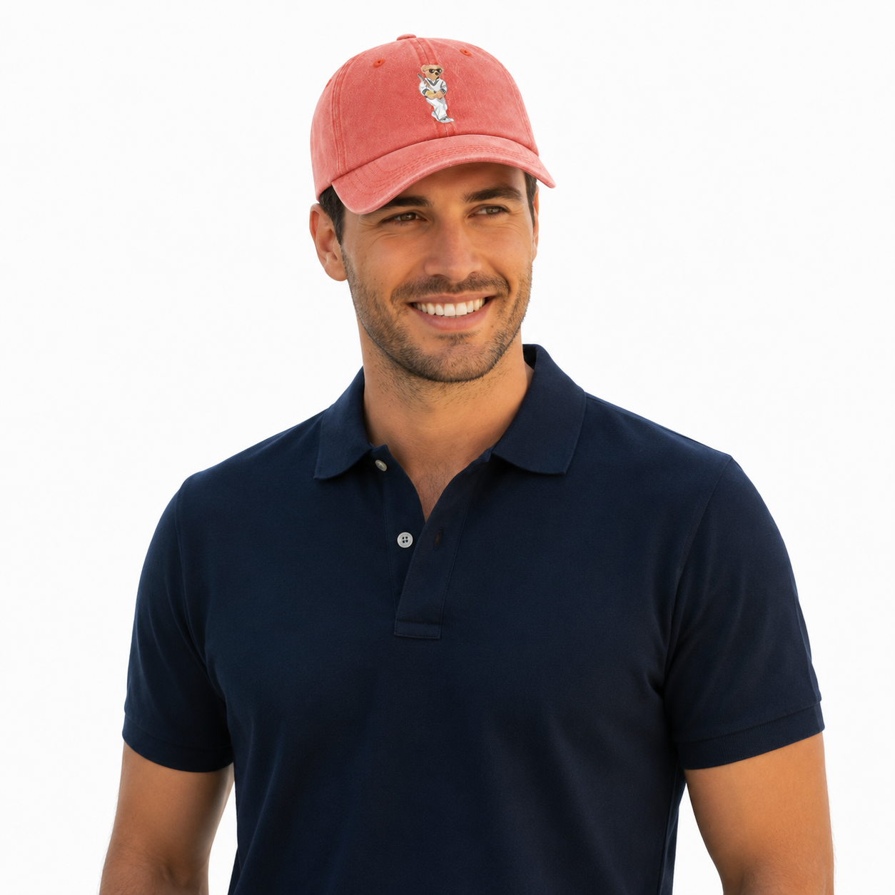 Tennis Bear Washed Cap