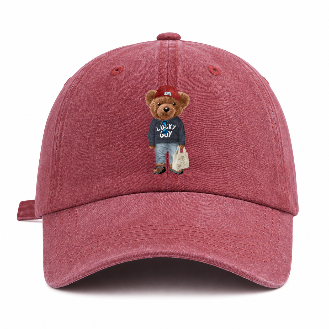 Lucky Bear Cotton Cap