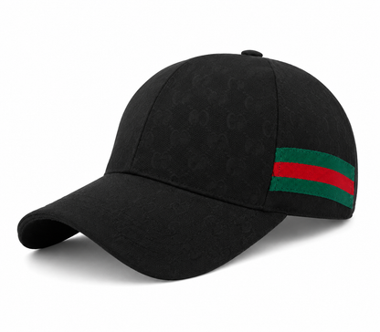 Monogram Side-Stripe Cap