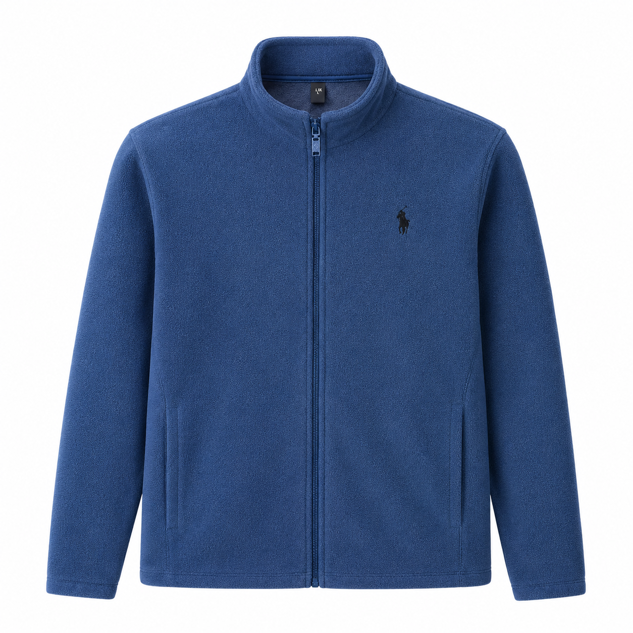 Stand-Collar Fleece Jacket