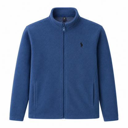Stand-Collar Fleece Jacket