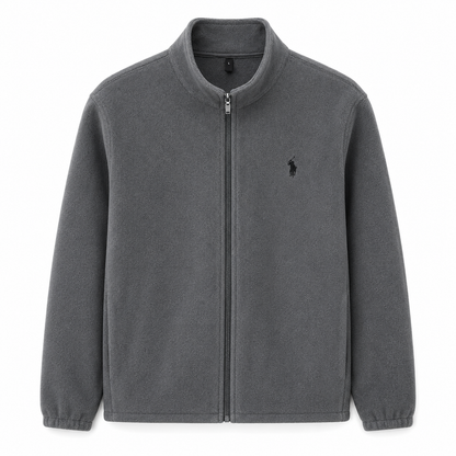 Stand-Collar Fleece Jacket
