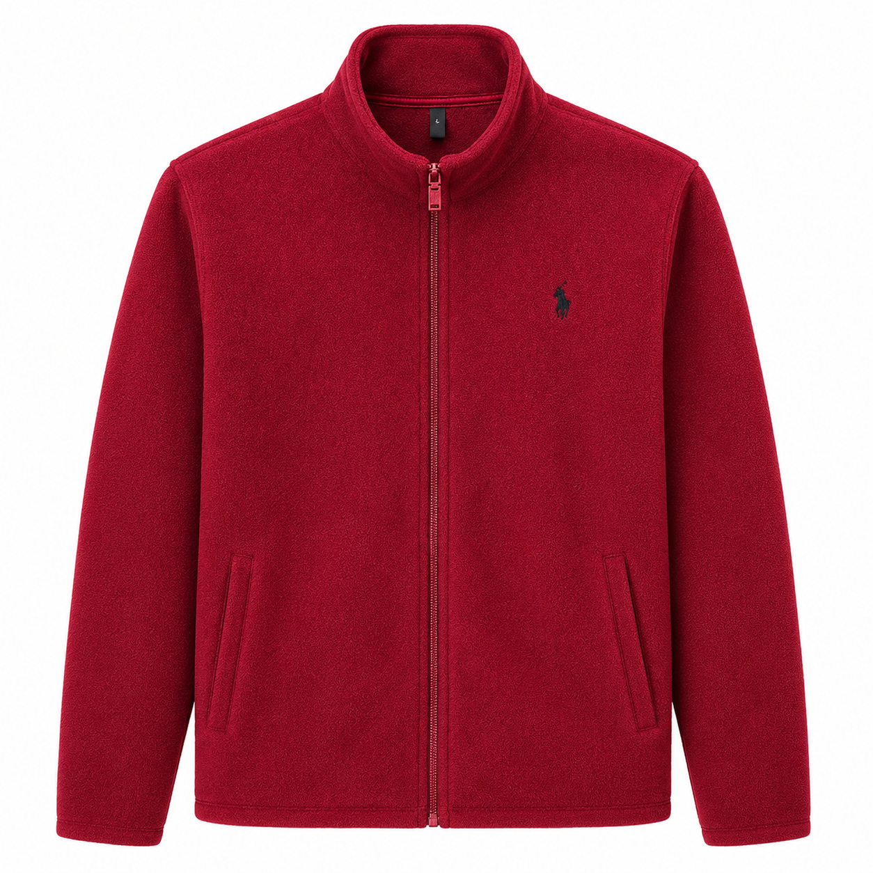 Stand-Collar Fleece Jacket