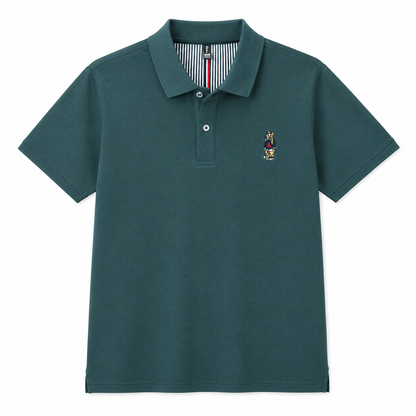 Sophisticated Placket Polo