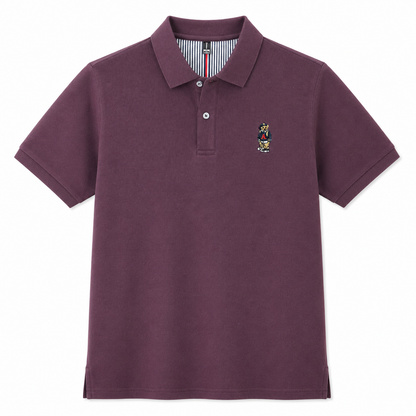 Sophisticated Placket Polo