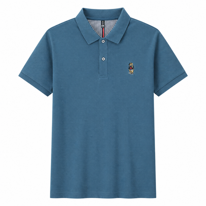 Sophisticated Placket Polo