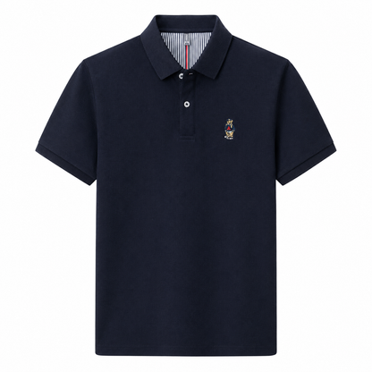 Sophisticated Placket Polo