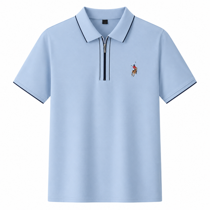 Half-Zip Polo Shirt