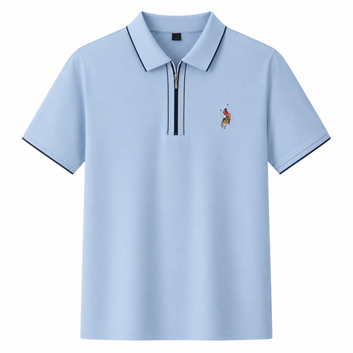 Half-Zip Polo Shirt