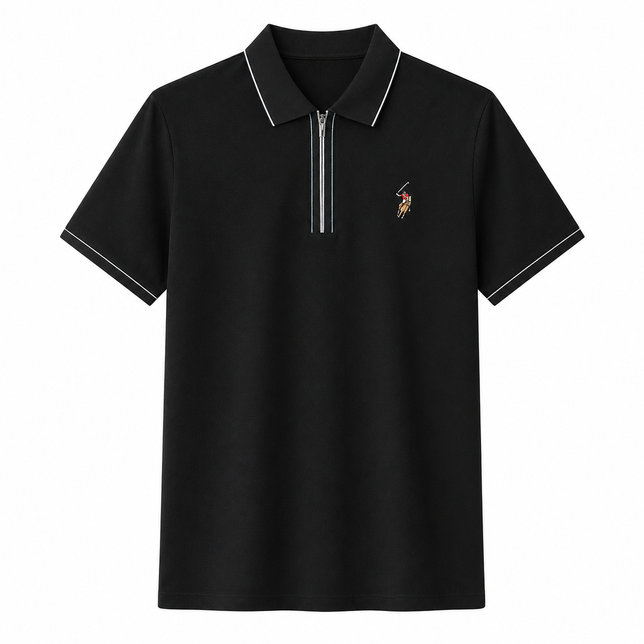 Half-Zip Polo Shirt