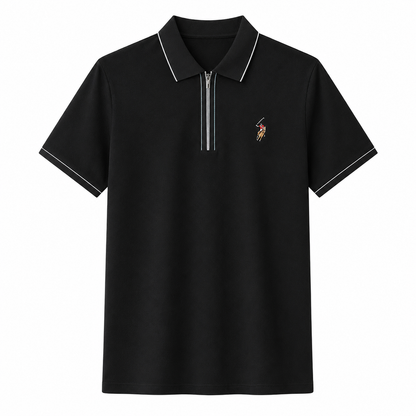 Half-Zip Polo Shirt