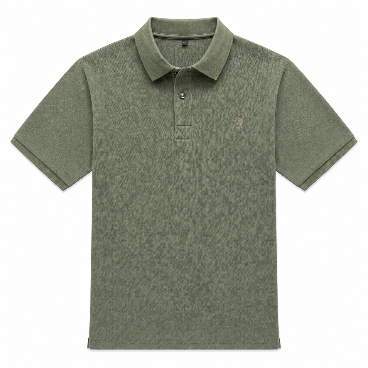 Clean Embroidered Polo Shirt
