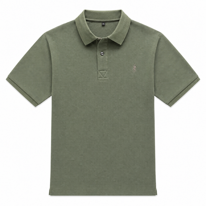 Clean Embroidered Polo Shirt