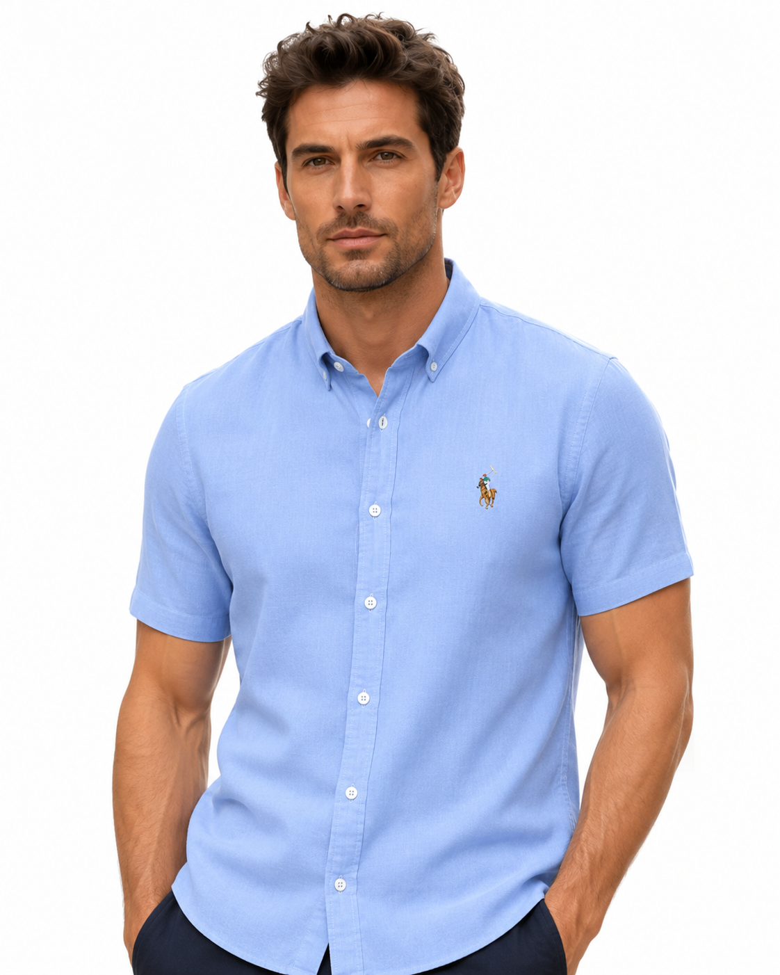 Tailored Short-Sleeve Shirt